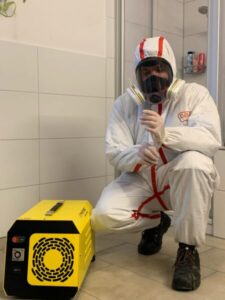 Geruchsentfernung bei einer Tatortreinigung in Salzburg